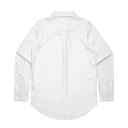 WHITE - BACK wo's-oxford-shirt-white-back